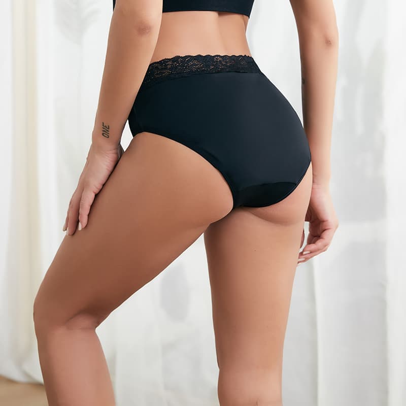 LINGLU® Lace Waist Leak-Proof Period Panties