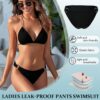 LINGLU® Women’s Period Swimwear Bikini Bottom