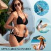 LINGLU® Women’s Period Swimwear Bikini Bottom