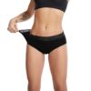 Women's Leak-Proof Menstrual Underwear with Lace Waistband & 4-Layer Protection