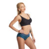 Women's Leak-Proof Menstrual Underwear with Lace Waistband & 4-Layer Protection