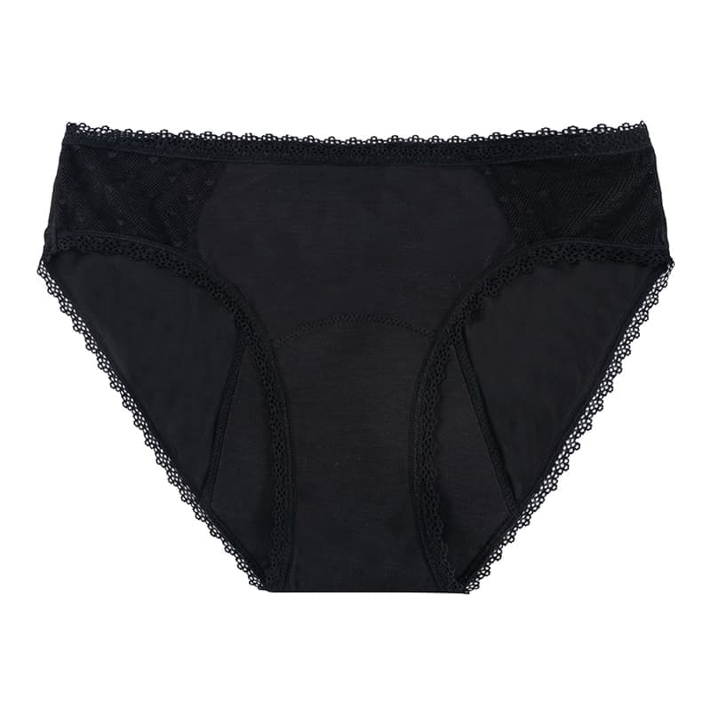 LINGLU® Stylish Leak-Proof Menstrual Underwear with Mesh Panels