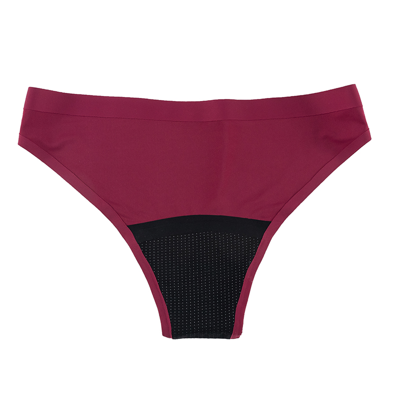 LINGLU® Women's Printed Menstrual Underwear Reusable 4-Layer Leakproof Briefs