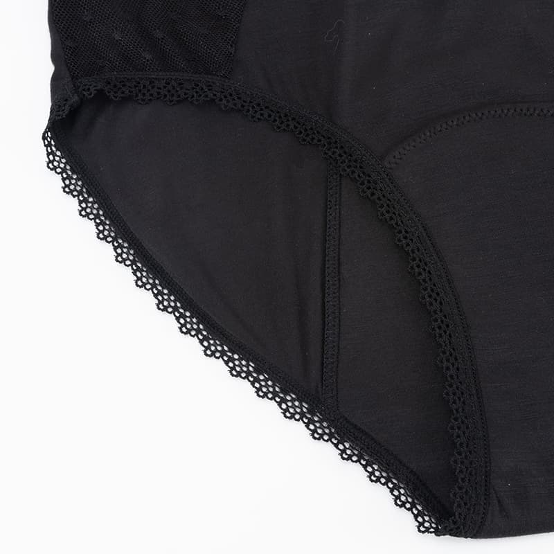 LINGLU® Stylish Leak-Proof Menstrual Underwear with Mesh Panels