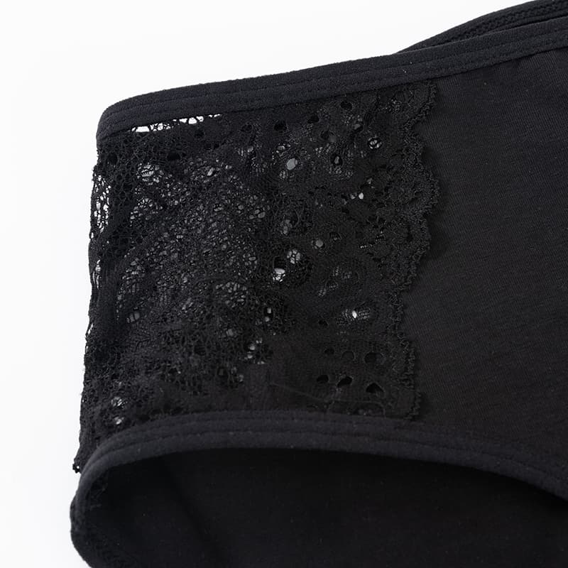LINGLU® Premium Menstrual Underwear with Lace Panels