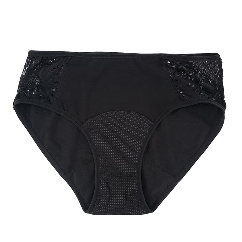 LINGLU® Premium Menstrual Underwear with Lace Panels