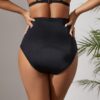 Women’s High Waist Period Swim Bottom – Seamless Leak-Proof Menstrual Swimwear