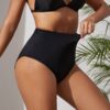 Women’s High Waist Period Swim Bottom – Seamless Leak-Proof Menstrual Swimwear