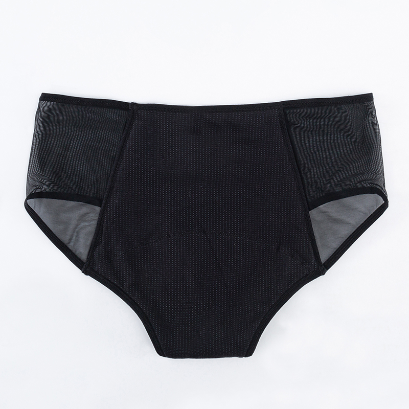 LINGLU® Women's 4-Layer Menstrual Underwear with Breathable Mesh Panels