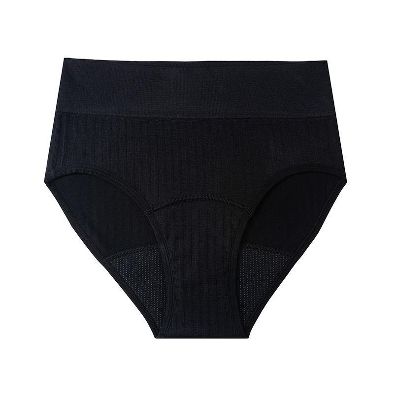 Women's High Waist Leak-Proof Menstrual Underwear with 4-Layer Absorbent Protection
