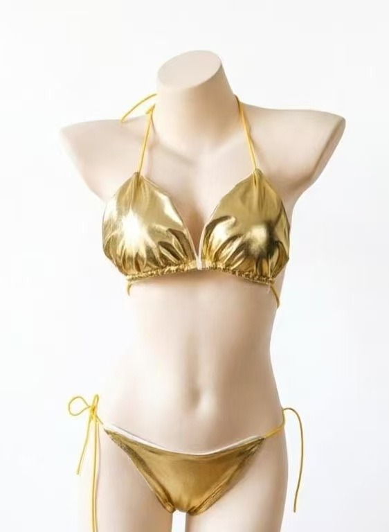 Women's Triangle String Bikini Swimwear