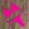 Women's Triangle String Bikini Swimwear
