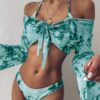 imgi_42_16957390514_2124227304 Giraffe Print Three-Piece Bikini Swimwear Set