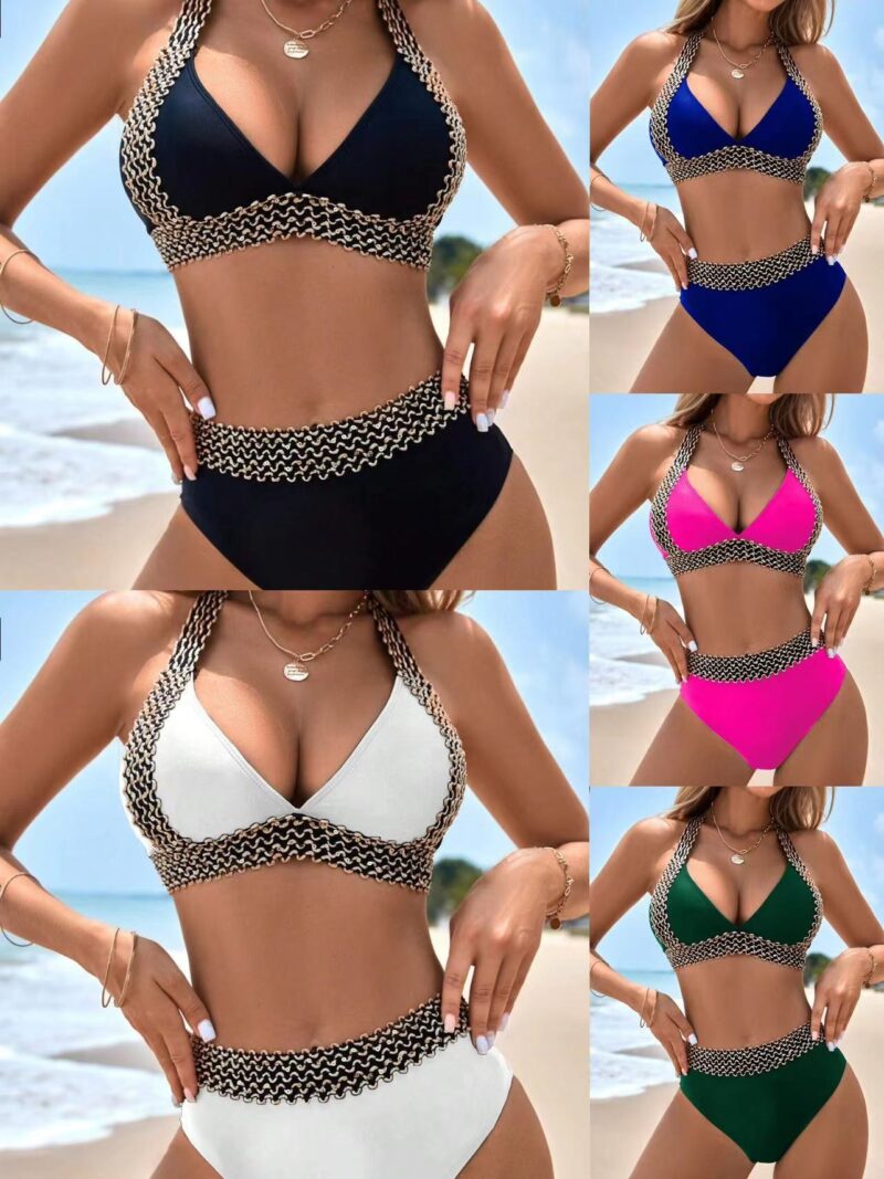 Women's Two-Piece Printed Swimsuit Set