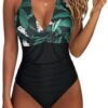 wholesale women's leopard print bikini set swimwear one piece swimsuit custom logo