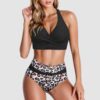 Women's Two-Piece Printed Swimsuit Set