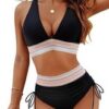 Women's Two-Piece Printed Swimsuit Set