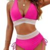Women's Two-Piece Printed Swimsuit Set